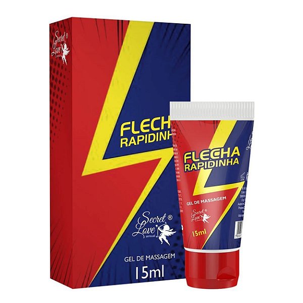 Flecha Rapidinha Gel Lubrificante íntimo Esfria Com Aroma De Melancia 15ml Segred Love