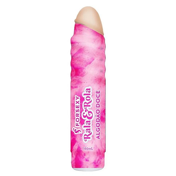Rala E Rola Lubrificante Hot Beijável For Sexy - Algodão Doce