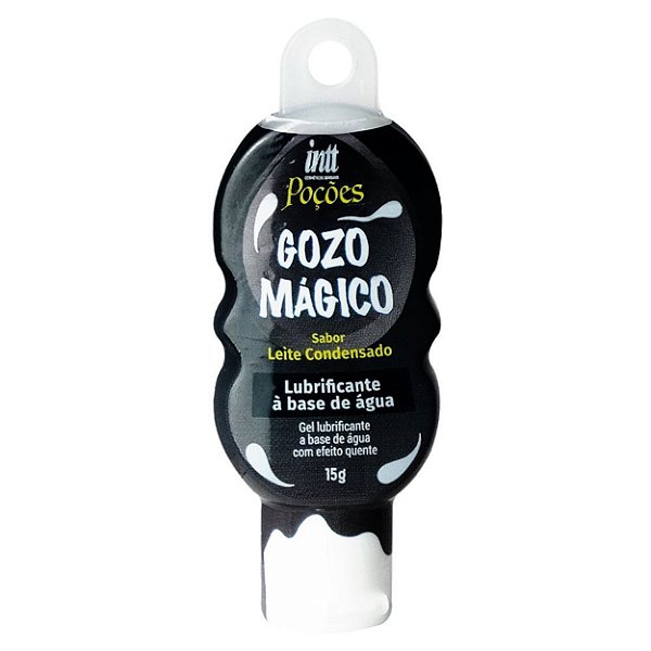 Gozo Mágico Lubrificante Efeito Quente 15gr Linha Poções Intt - Leite Condensado