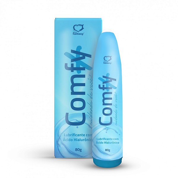 Comfy+ Lubrificante íntimo Com ácido Hialurônico 80g Sexy Fantasy