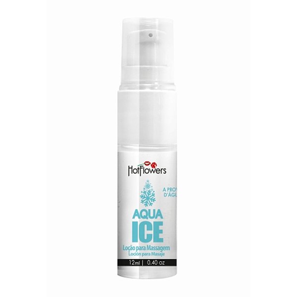 Aqua Ice Lubrificante Siliconado 12ml Hotflowers - Neutro