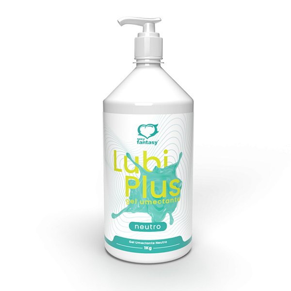 Lubi Plus Gel Umectante Neutro 1kg Sexy Fantasy - Neutro