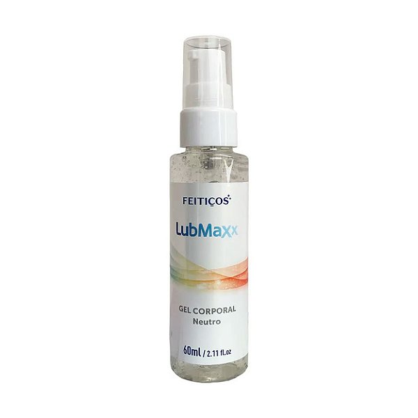 Lubmaxx Gel Lubrificante Neutro 60ml Feitiços