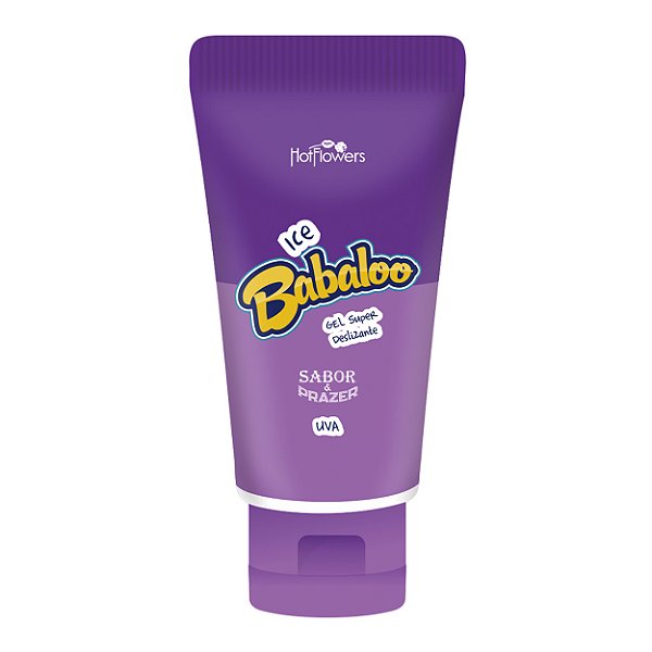 Deslizante Ice Babaloo 60g Hot Flowers - Uva