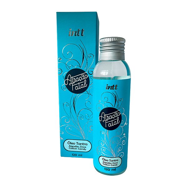 Atração Fatal óleo Para Massagem Tantra 120ml Intt - Algodão Doce
