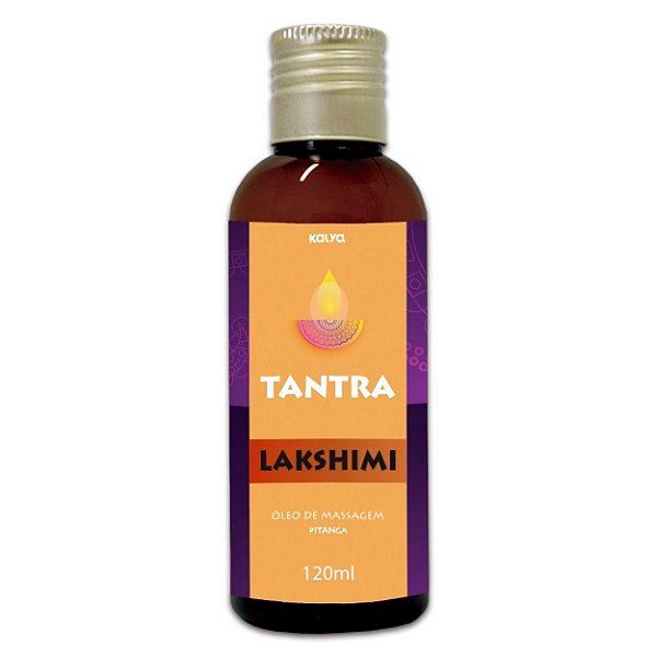 Tantra óleo 100% Vegetal Ideal Para Massagem Tântrica 120ml Kalya - Pitanga