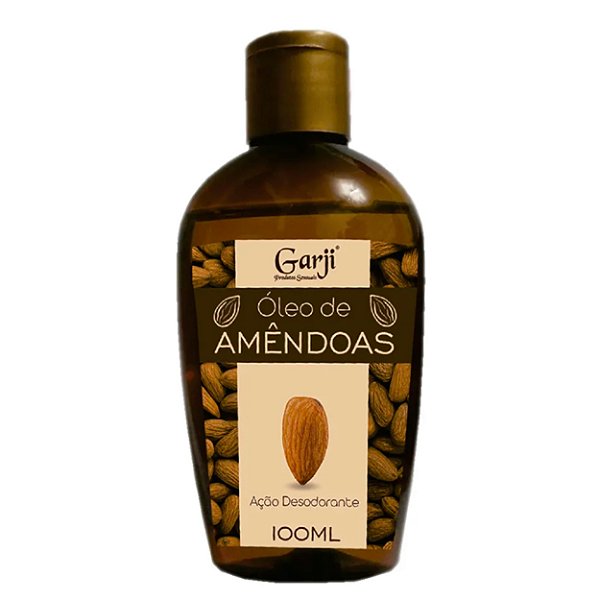 óleo De Massagem Amêndoas 100ml Garji - Amêndoas