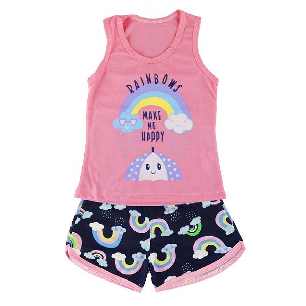 Short Doll Nadador Bela Baby Victory - Rosa - 1