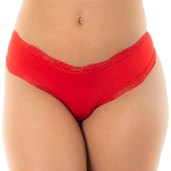 Tanga Fio Dental Santa Do Pau Oco Pimenta Sexy - Vermelho