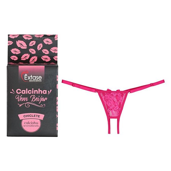 Calcinha Aromatizada Vem Beijar êxtase - Chiclete