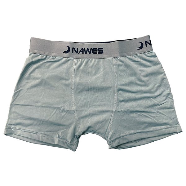 Cueca Boxer Adulto Em Microfibra Nawes - Cinza - M