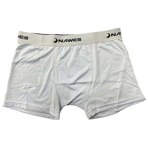 Cueca Boxer Adulto Em Cotton Nawes - Branco - P