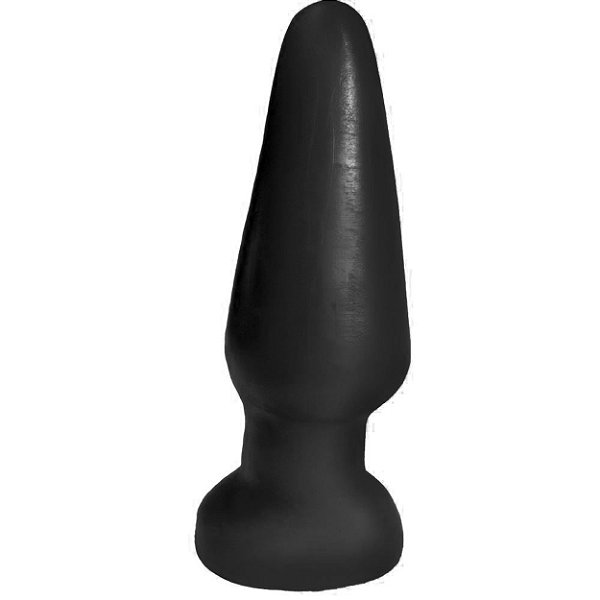 Plug Maciço 10,5 X 3cm Prazer E Cia - Preto