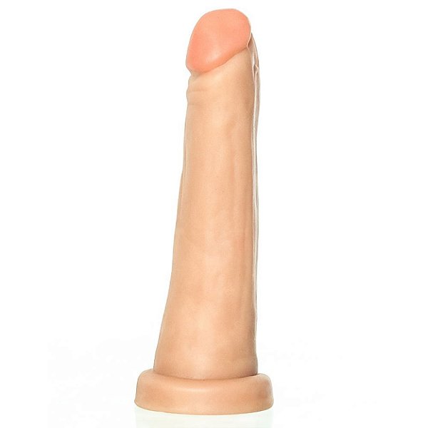 Pênis de Borracha Realística 13 X 3cm Billy Simples Upper - Bege