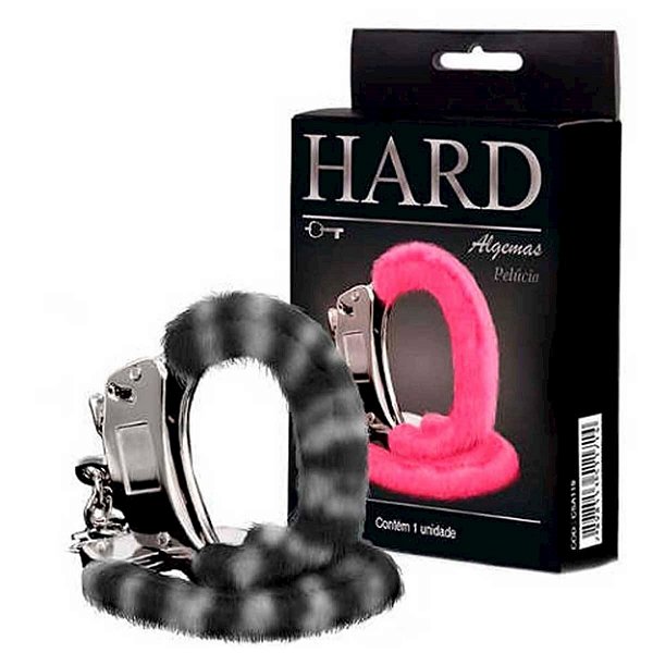 Algema De Metal Com Pelúcia Hard - Lua