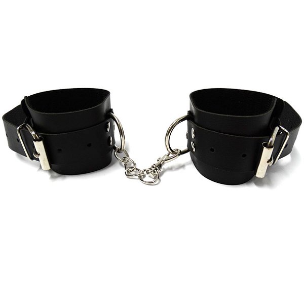 Algema Bracelete Em Bedin Laminado Dominatrixxx - Preto