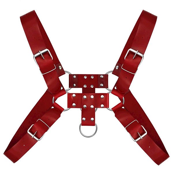 Arreio Hércules Harness Dominatrixxx - Vermelho