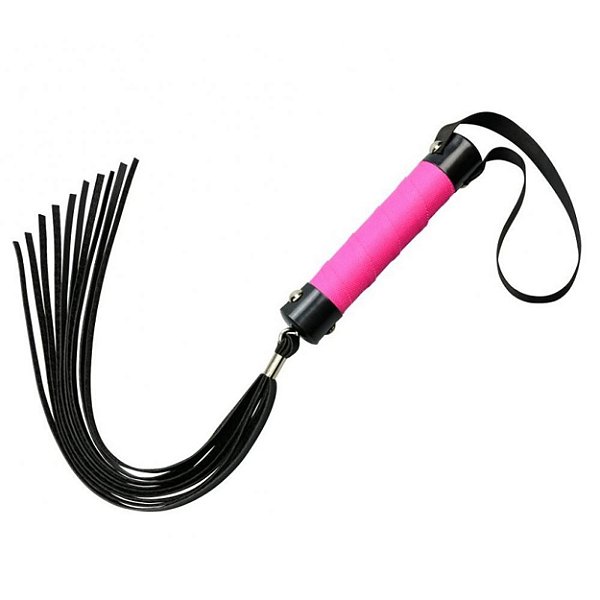 Chicote Com Tiras De 40cm La Pimienta - Rosa