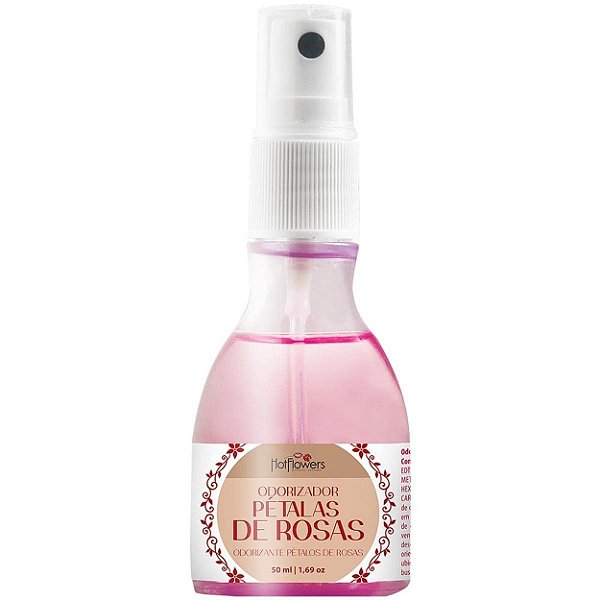 Aromatizante Ambientador Perfumado 50ml Hot Flowers - Pétalas De Rosas