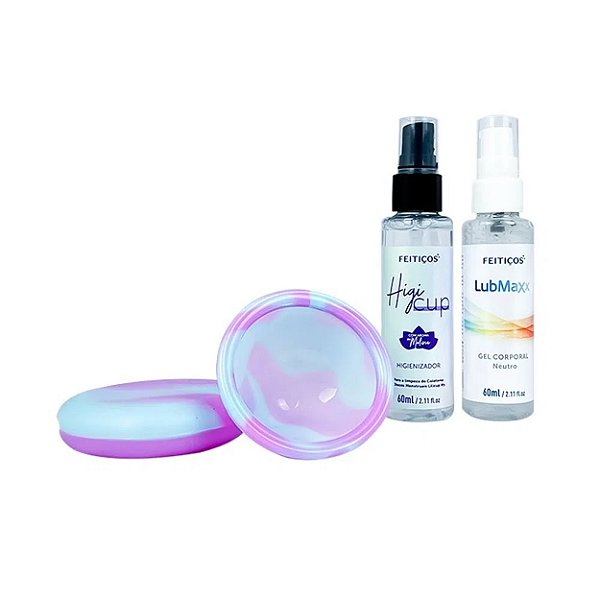 Kit Lili Cup My Disco Menstrual Feitiços - M