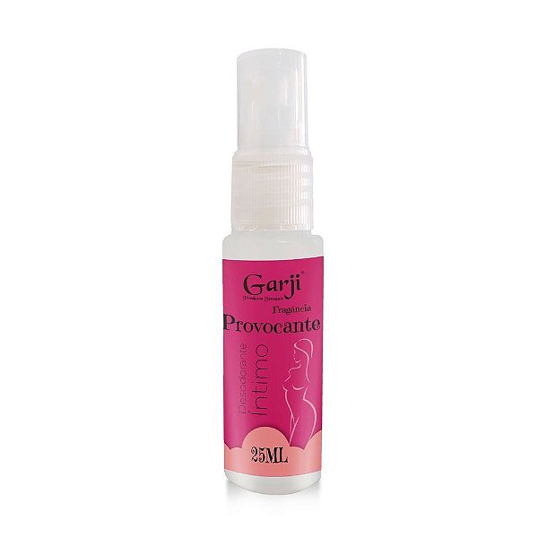 Desodorante íntimo Com Fragrâncias 25ml Garji - Provocante