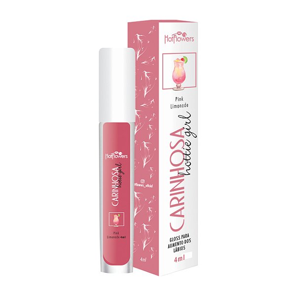 Gloss Hottie Girl Carinhosa 4ml Hot Flowers
