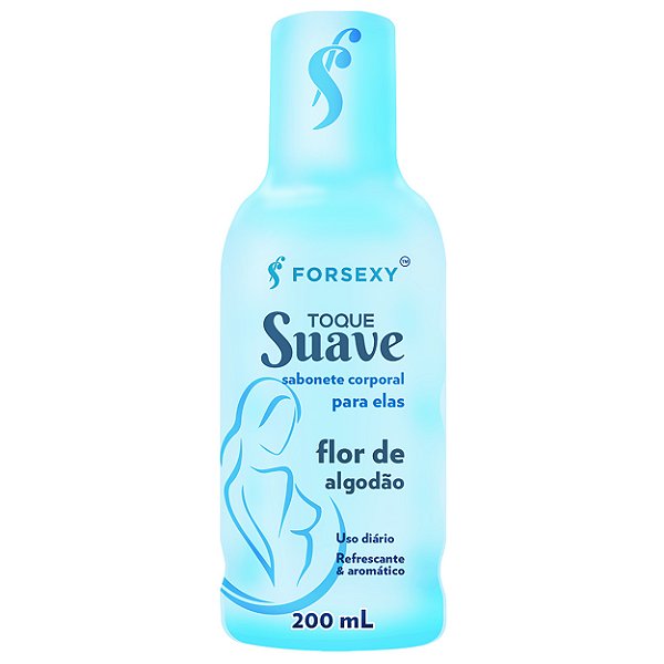 Toque Suave Sabonete Corporal 200ml For Sexy - Flor De Algodão