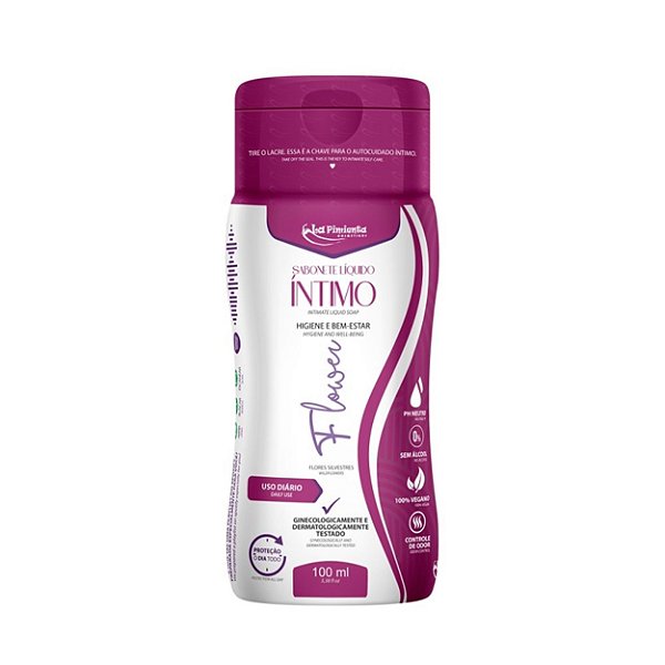 Sabonete íntimo Feminino Linha Essence 100ml - Flower (Flores Silvestres)