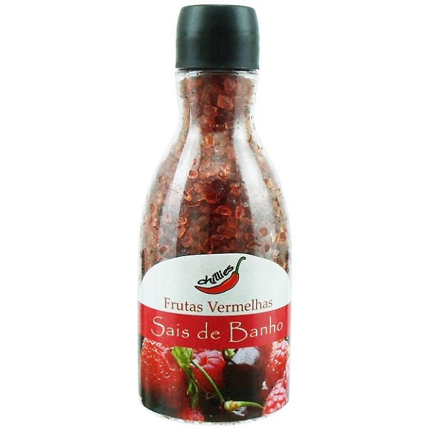 Sais De Banho 80ml Chillies - Frutas Vermelhas