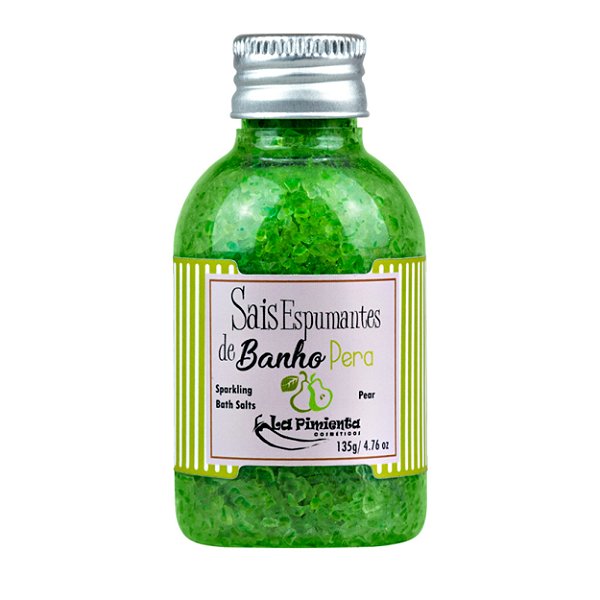 Sais Banho Espumantes 135g La Pimienta - Pera