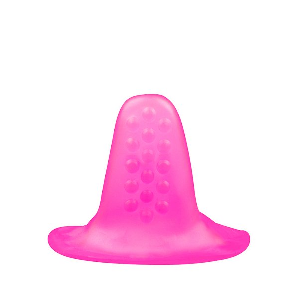 Capa De Língua Em Silicone Com Textura Estimulante Pau Brasil - Rosa