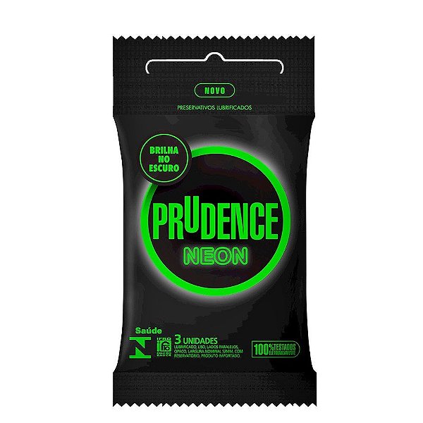 Preservativo Neon que Brilha no Escuro - Prudence