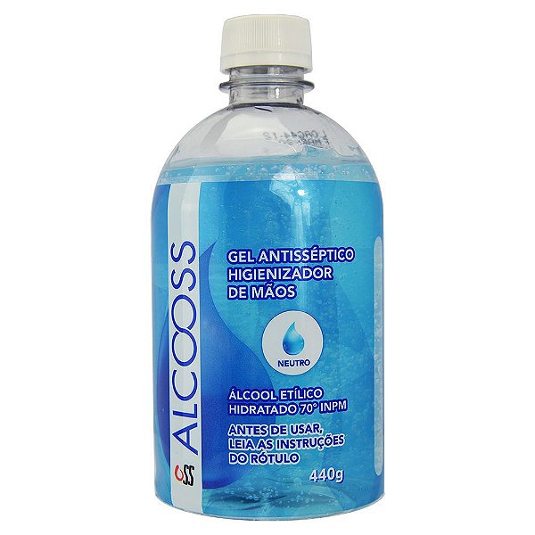 Álcool Gel 70º Corona Vírus 440g - Soft Love