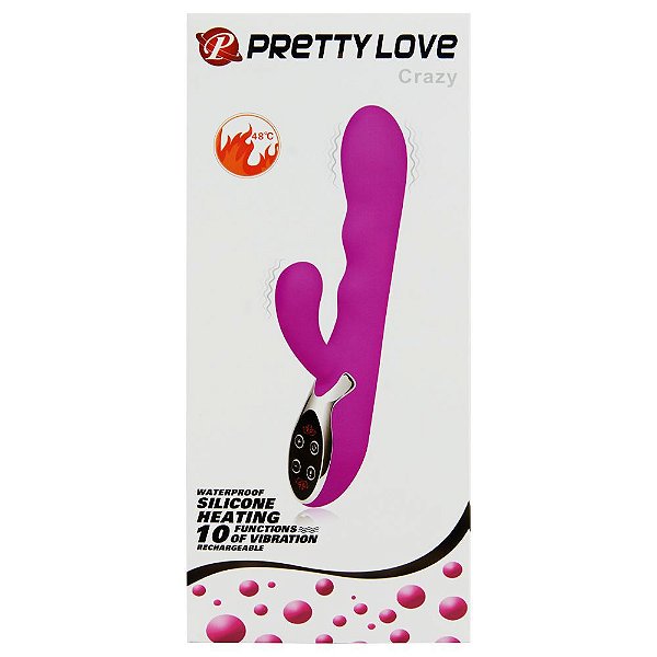 Pretty Love Crazy Vibrador com Aquecimento