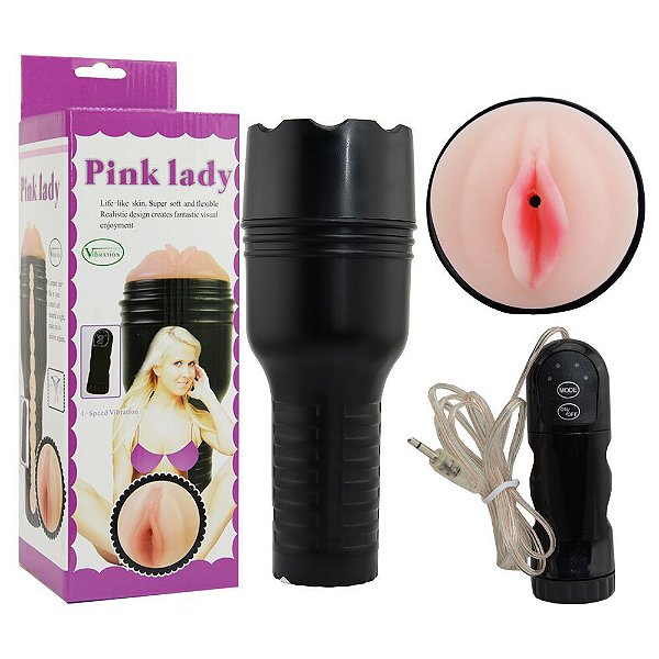 Pink Lady Masturbador Lanterna Cyberskin