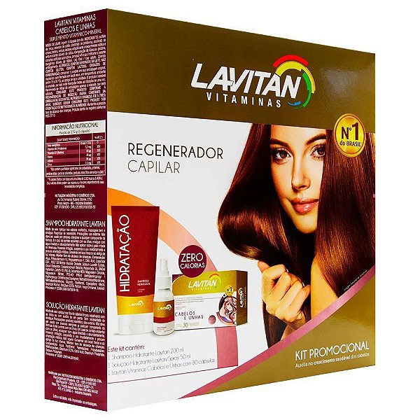 Kit Lavitan Regenerador Capilar 03 Itens - Cimed