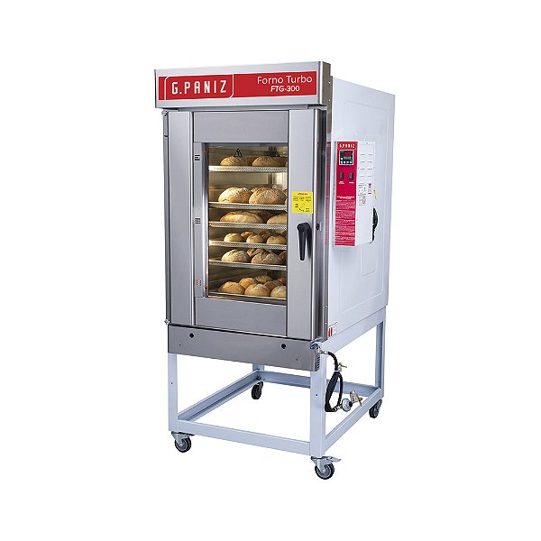 Forno Turbo a Gás 10 Esteiras FTG 300 GPaniz