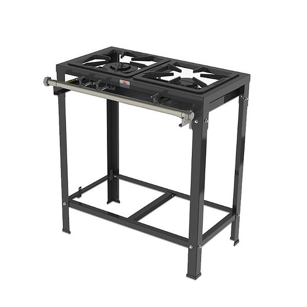 Fogão Industrial 1 Queimador Simples 1 Queimador Duplo PMSD-21 Progás