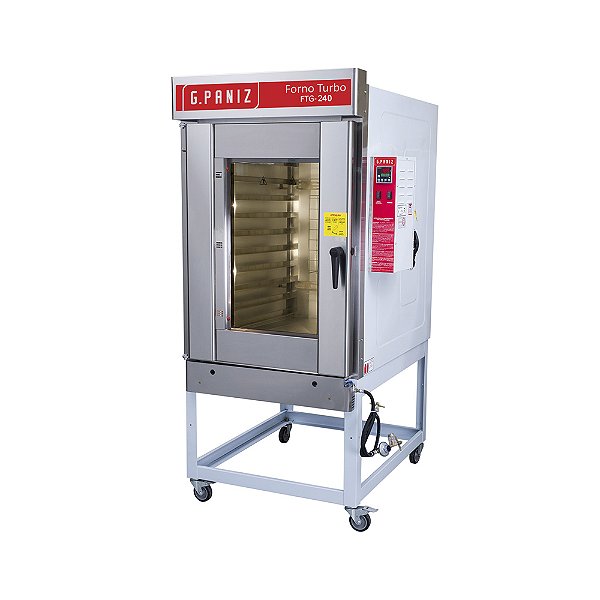 Forno Turbo a Gás 8 Esteiras FTG 240 GPaniz