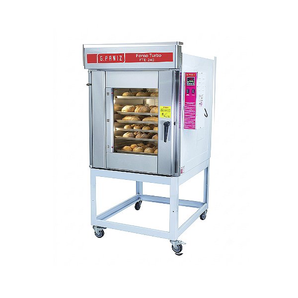 Forno Turbo Elétrico 8 Esteiras FTE 240 GPaniz