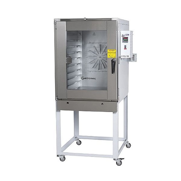 Forno Turbo A Gás Compacto 10 Esteiras FTG 10 Gastromaq