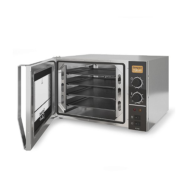 Forno Convector Elétrico Analógico 4 Esteiras FC70A Tostando
