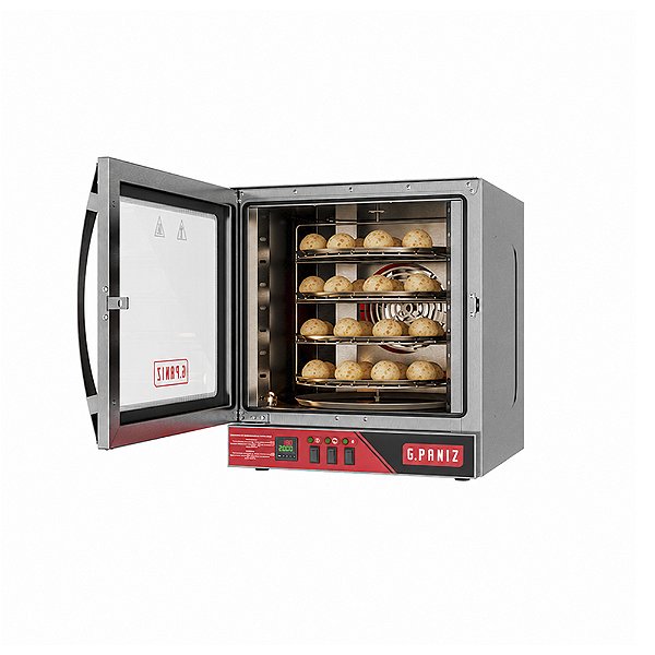 Forno Convector Elétrico Rotativo 4 Esteiras FCR-4 Gpaniz