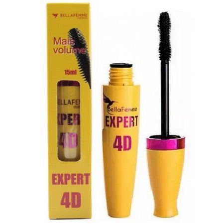 Máscara Para Cílios Mais Volume Expert 4D Bella Femme BF10009B Rímel
