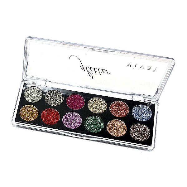 Paleta de Sombra Glitter Vivai Cor B 2172