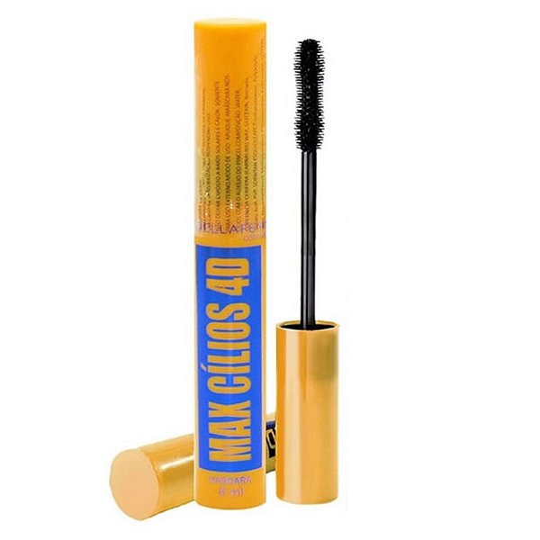 Máscara Para Cílios Max Cílios 4D Bella Femme BF10044 Rímel
