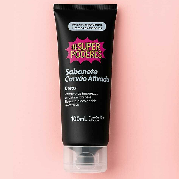 Sabonete Carvão Ativado Detox Super Poderes CASP01