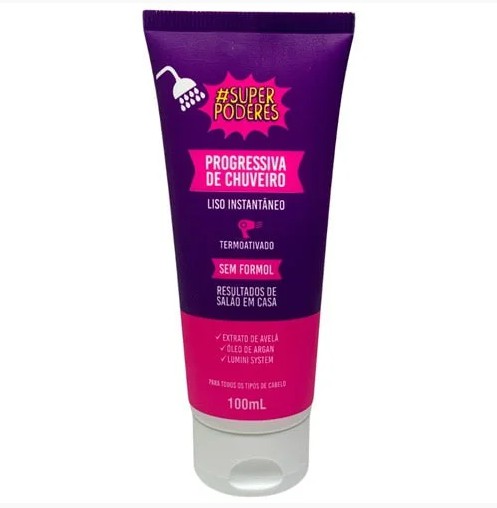 Progressiva de Chuveiro Liso Instantâneo Sem Formol Super Poderes PCSP01