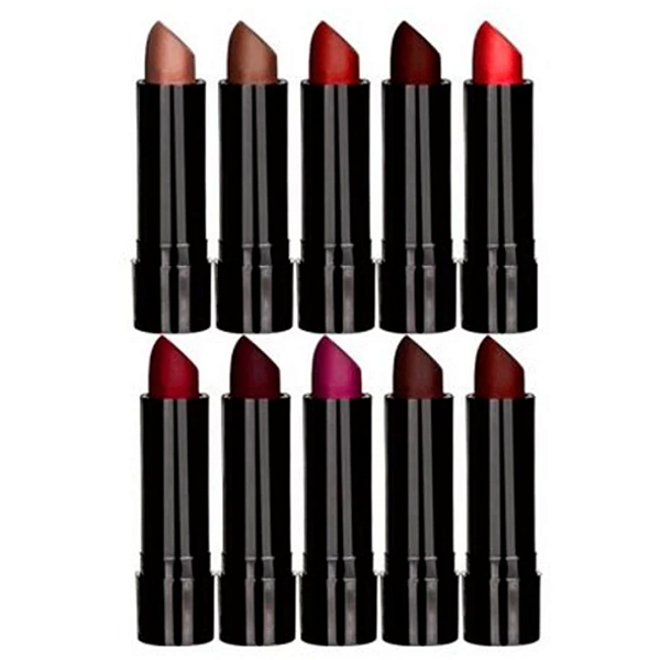 Kit 10 Unidades Batom Hidratante Cores Matte Bella Femme BF10012