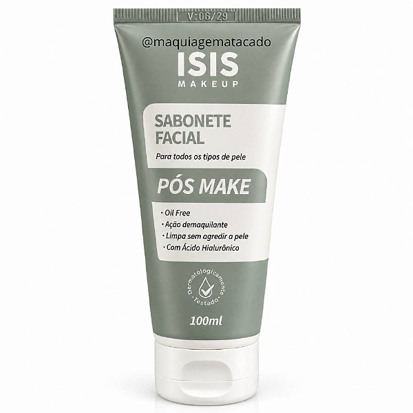 Sabonete Facial Pós Make Isis Makeup IS019
